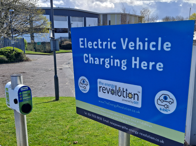 EV Chargers at Coventry Jaguar